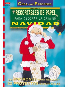 Serie papel nº 12 recortables de papel para decorar la casa en navidad